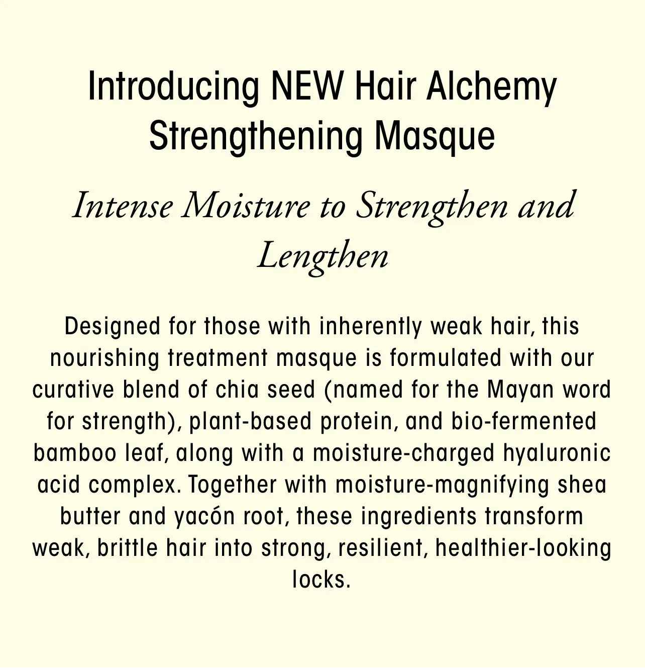 ORIBE Hair Alchemy Strengthening Masque
