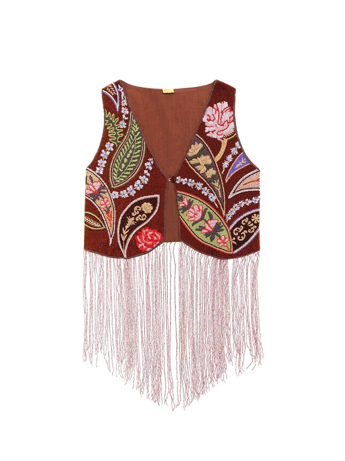 Otis Embroidered Vest ::RET