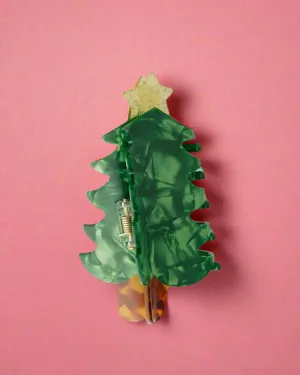Packed Party Christmas Tree Claw Hair Clip