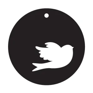Pair Bird Discs - 4 Designs - 2 Pair