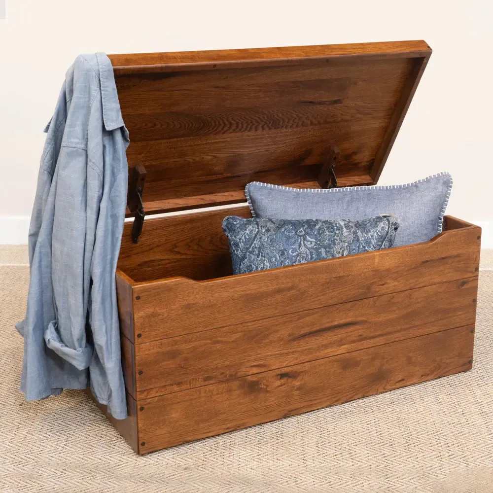 Palmer Hickory Blanket Chest, Asbury Stain