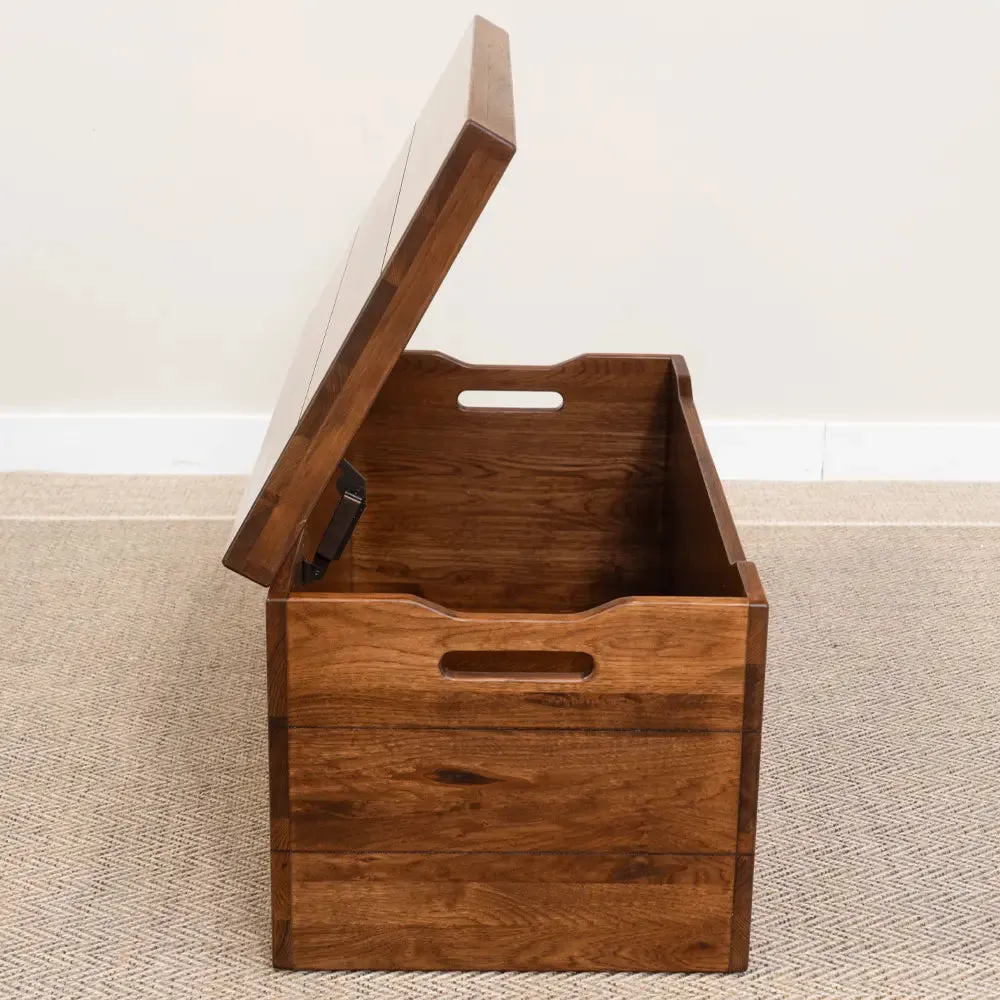 Palmer Hickory Blanket Chest, Asbury Stain