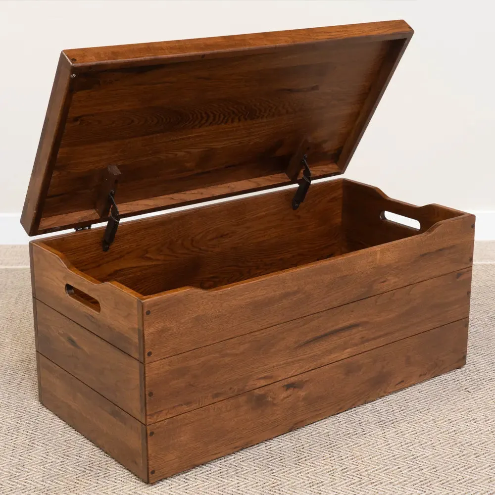 Palmer Hickory Blanket Chest, Asbury Stain