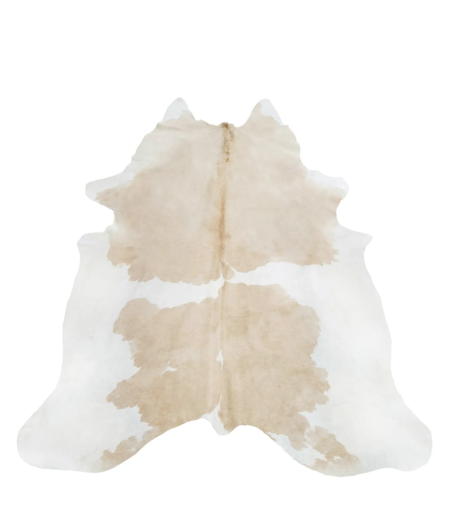 Palomino & White Cowhide Rug - XL