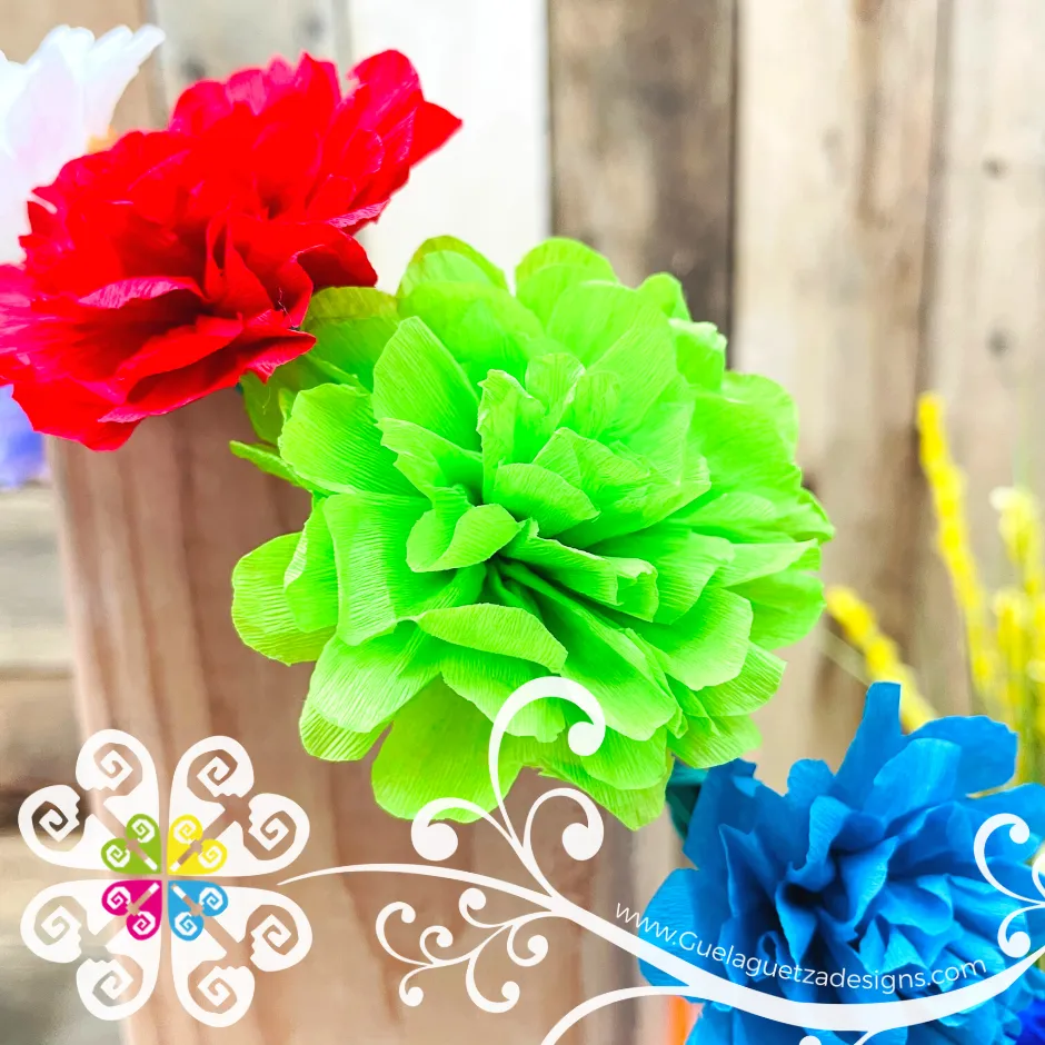 Paper Frida Headband - Diadema de Flores