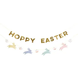 Pastel Hoppy Bunny Garland