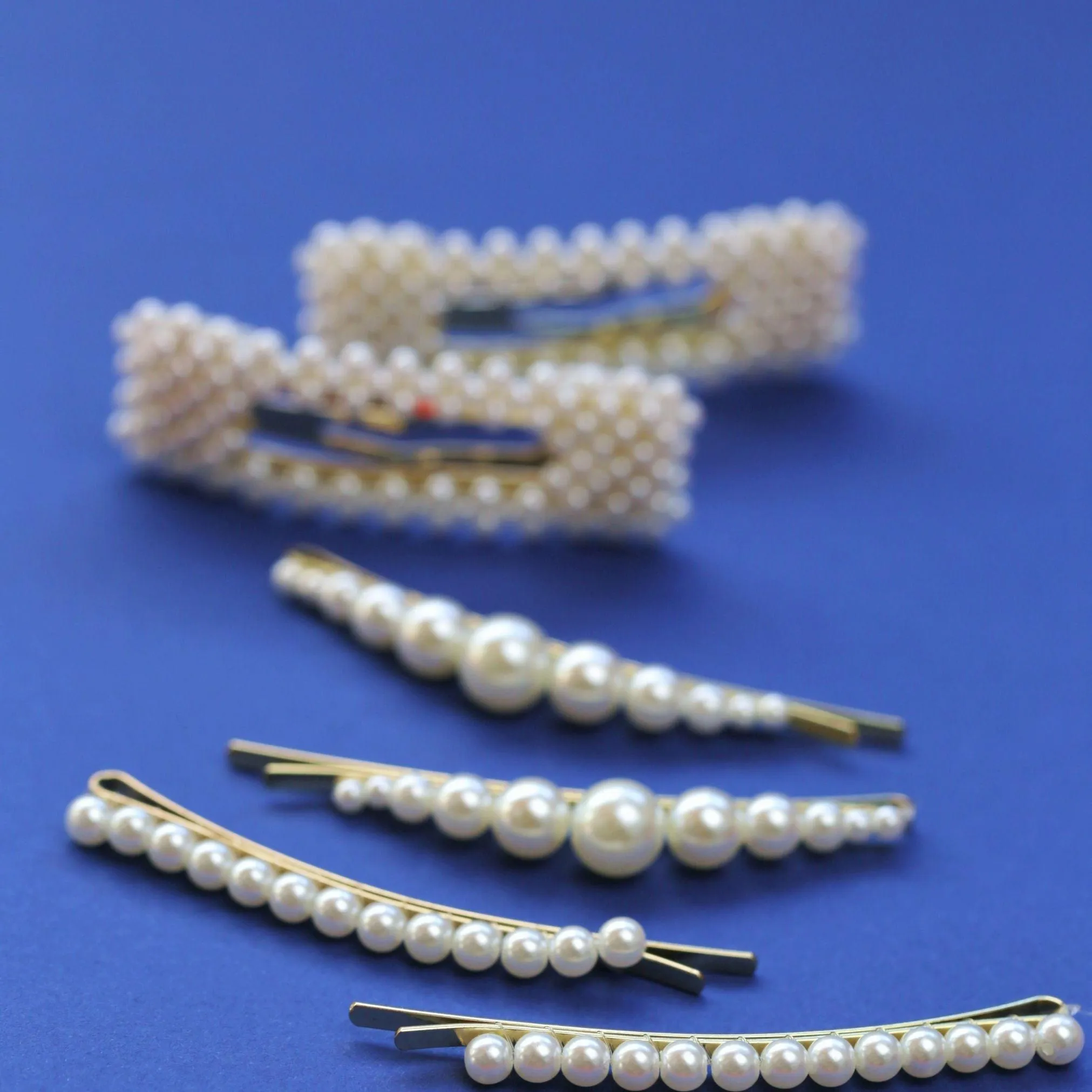 Pearl Hair Clips
