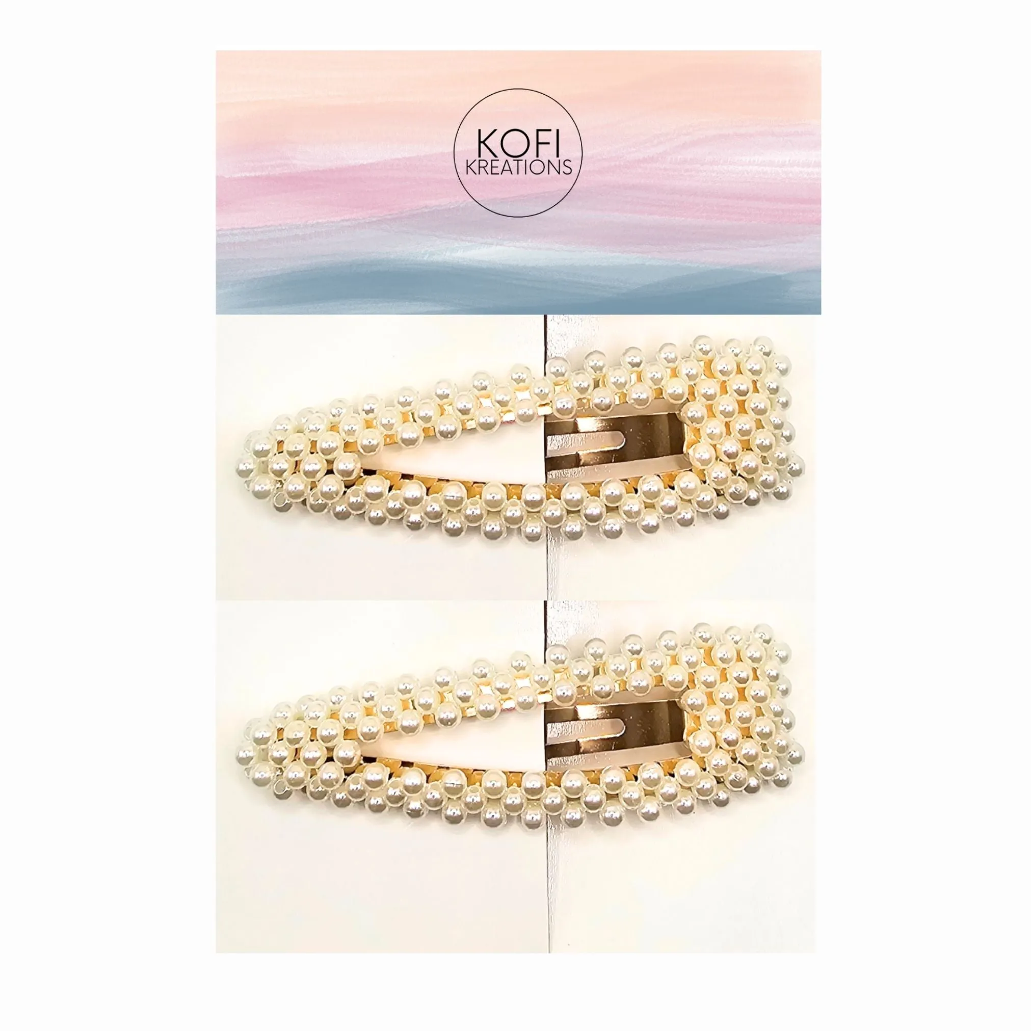 Pearl Hair Clips