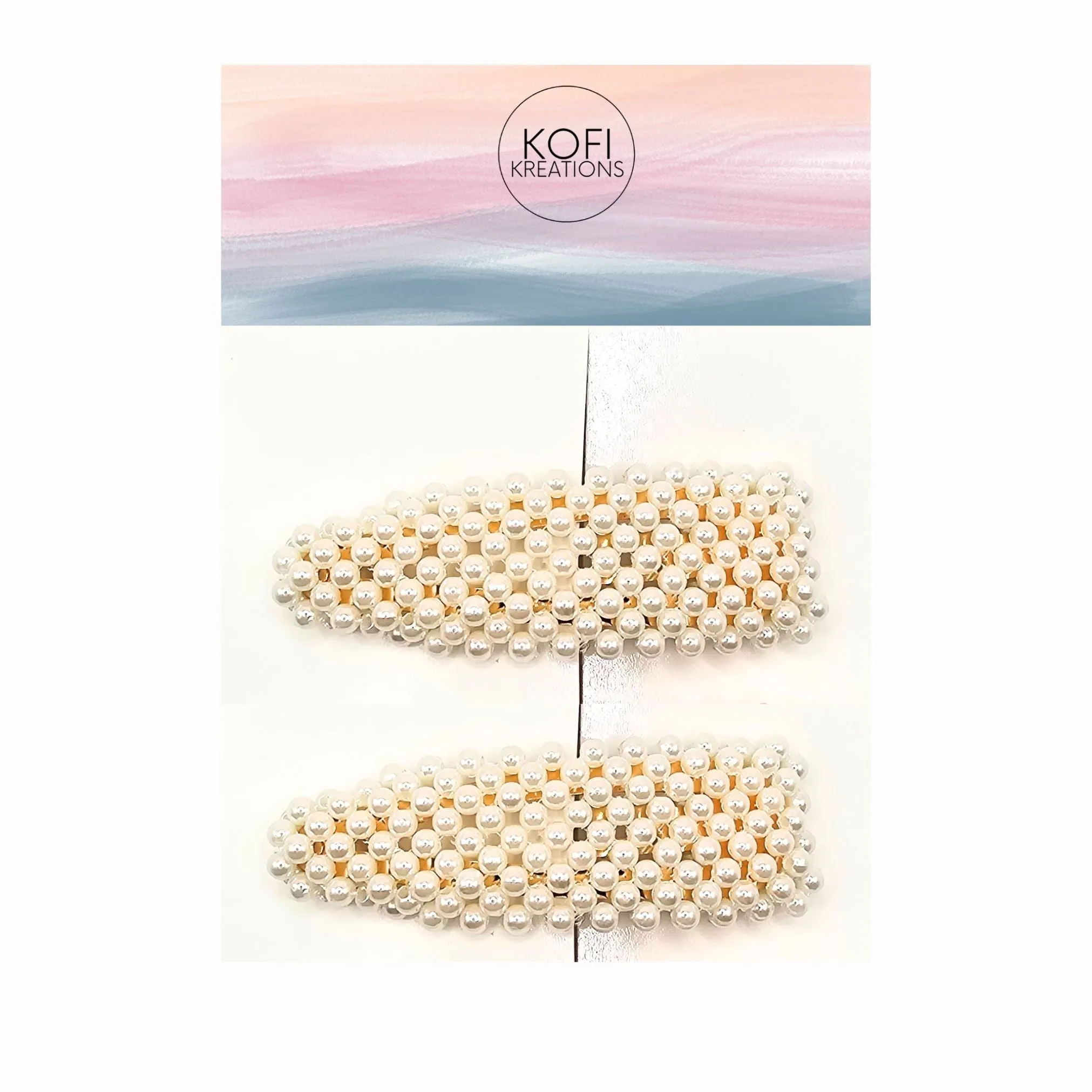 Pearl Hair Clips