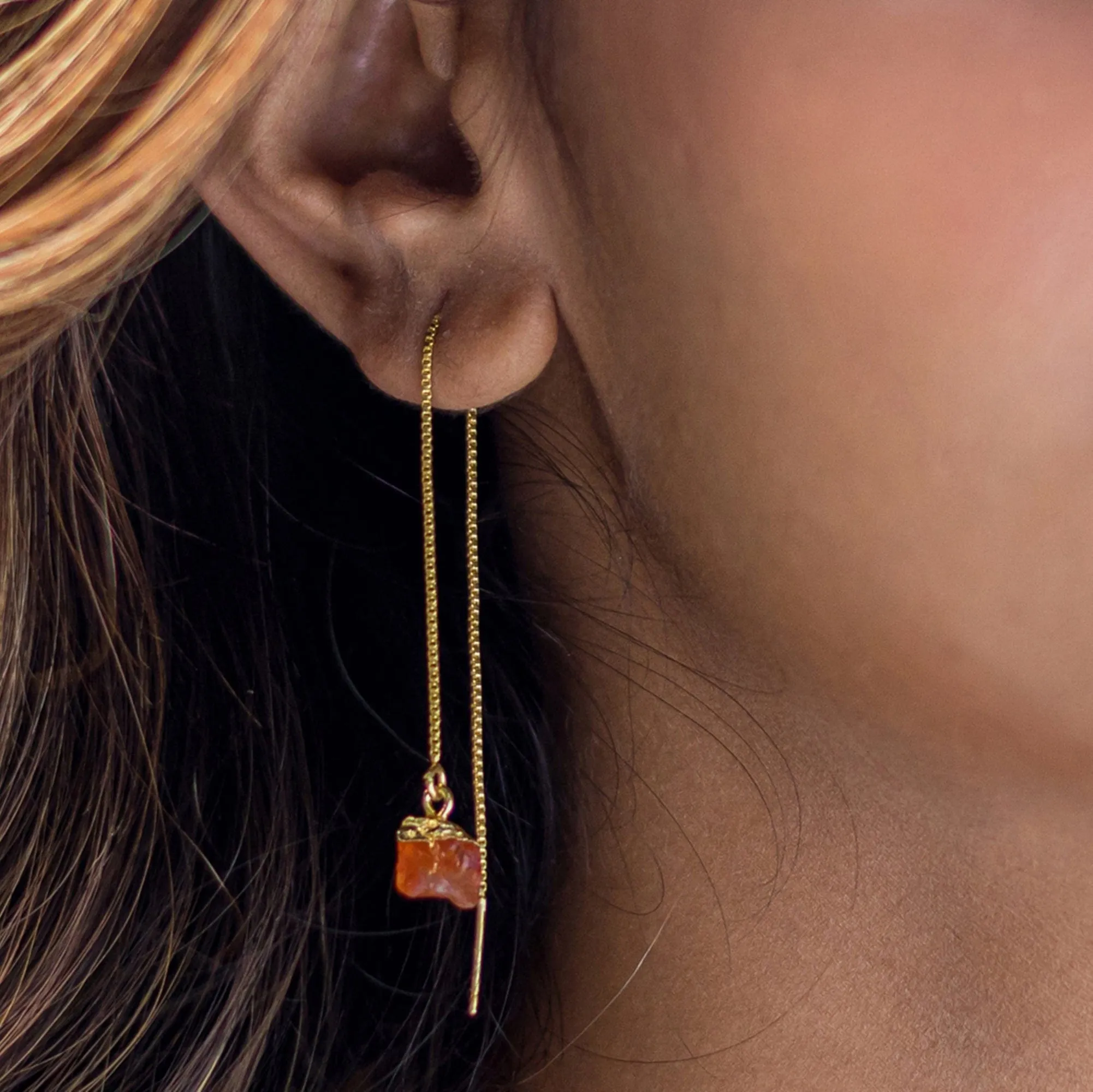 Pendulum Thread Earrings - VER0013