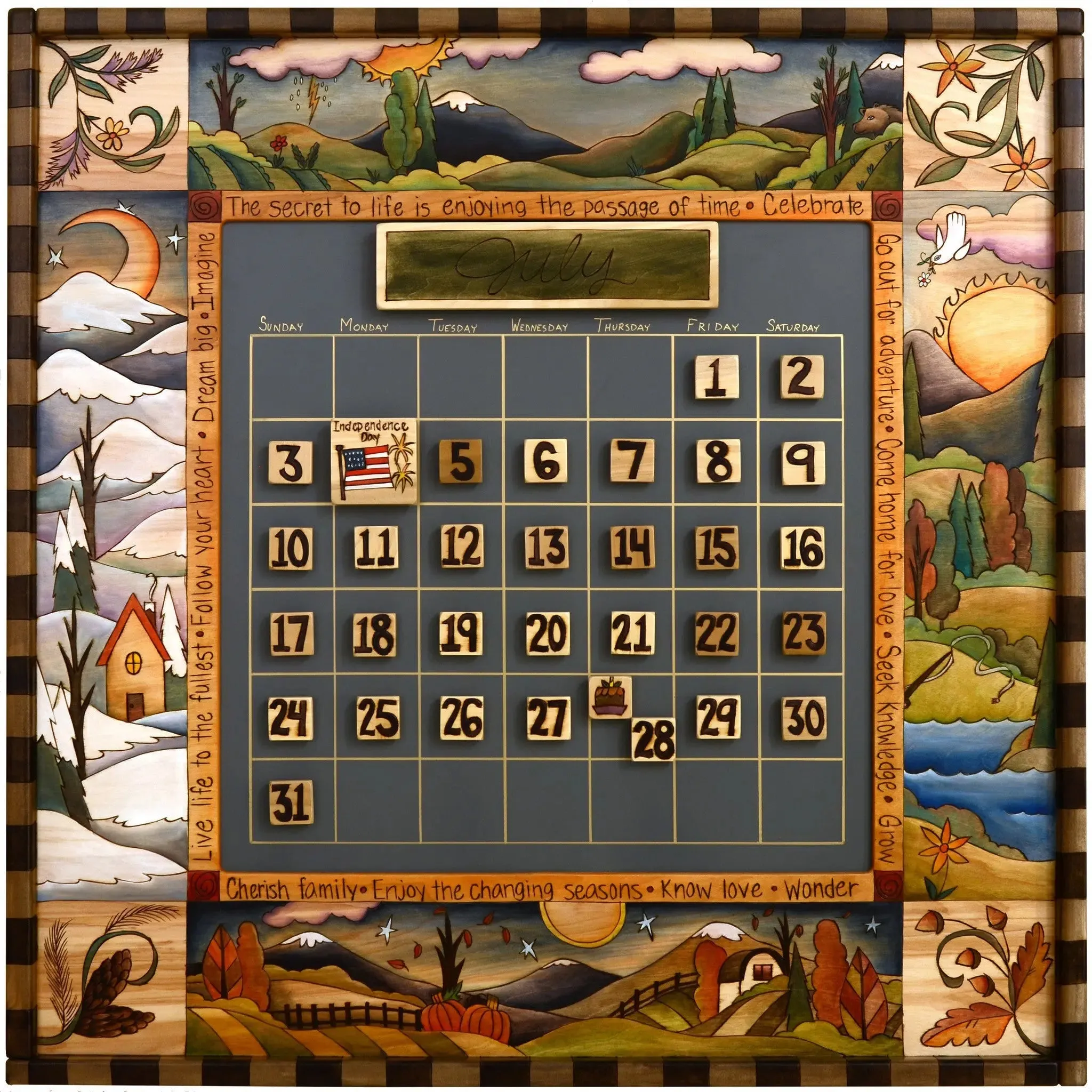 Perpetual Calendar by Sticks CAL001-D71036