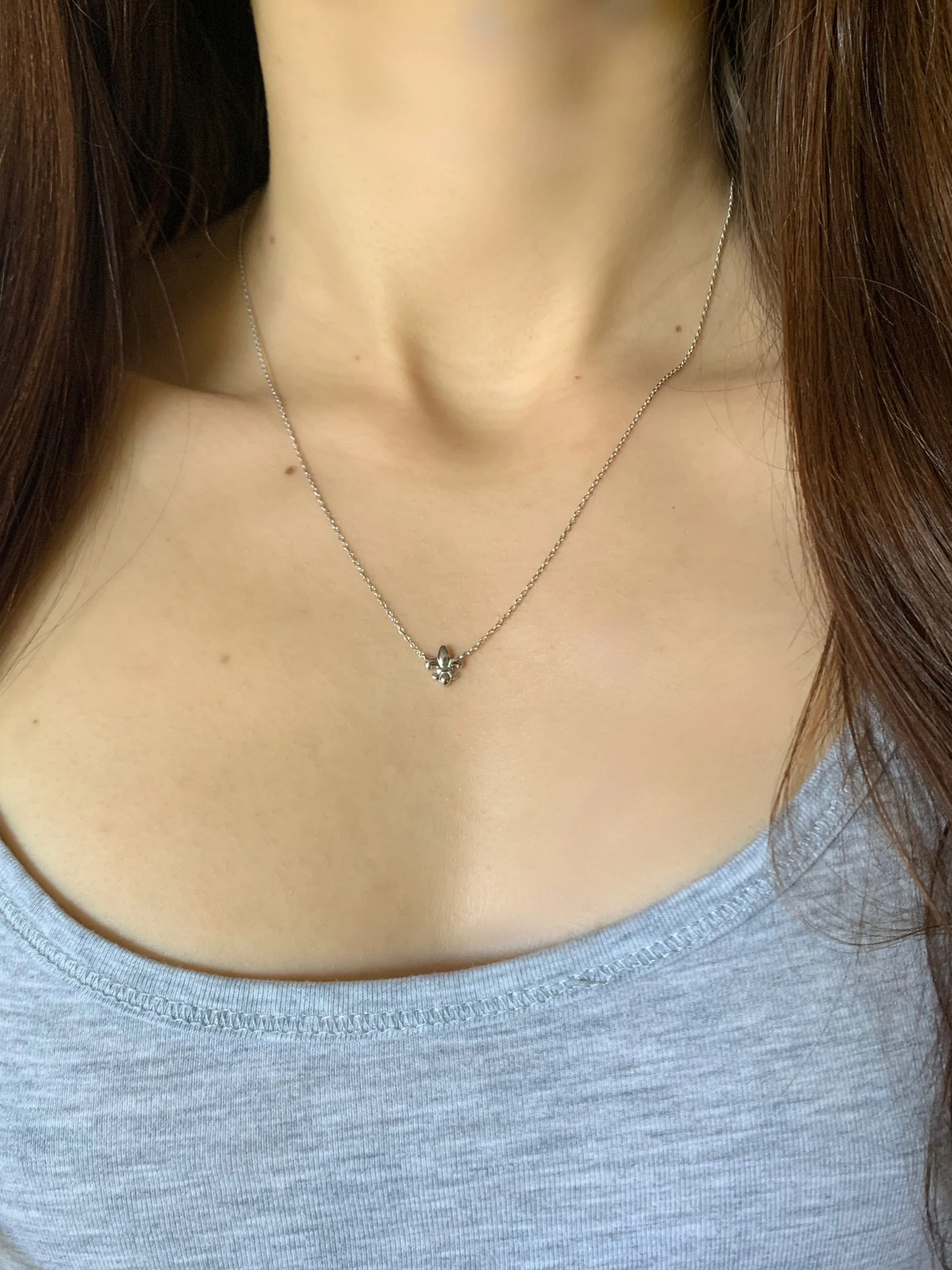 Petite Fleur-de-lis Pendant - Special Order