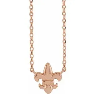 Petite Fleur-de-lis Pendant - Special Order