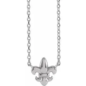 Petite Fleur-de-lis Pendant - Special Order