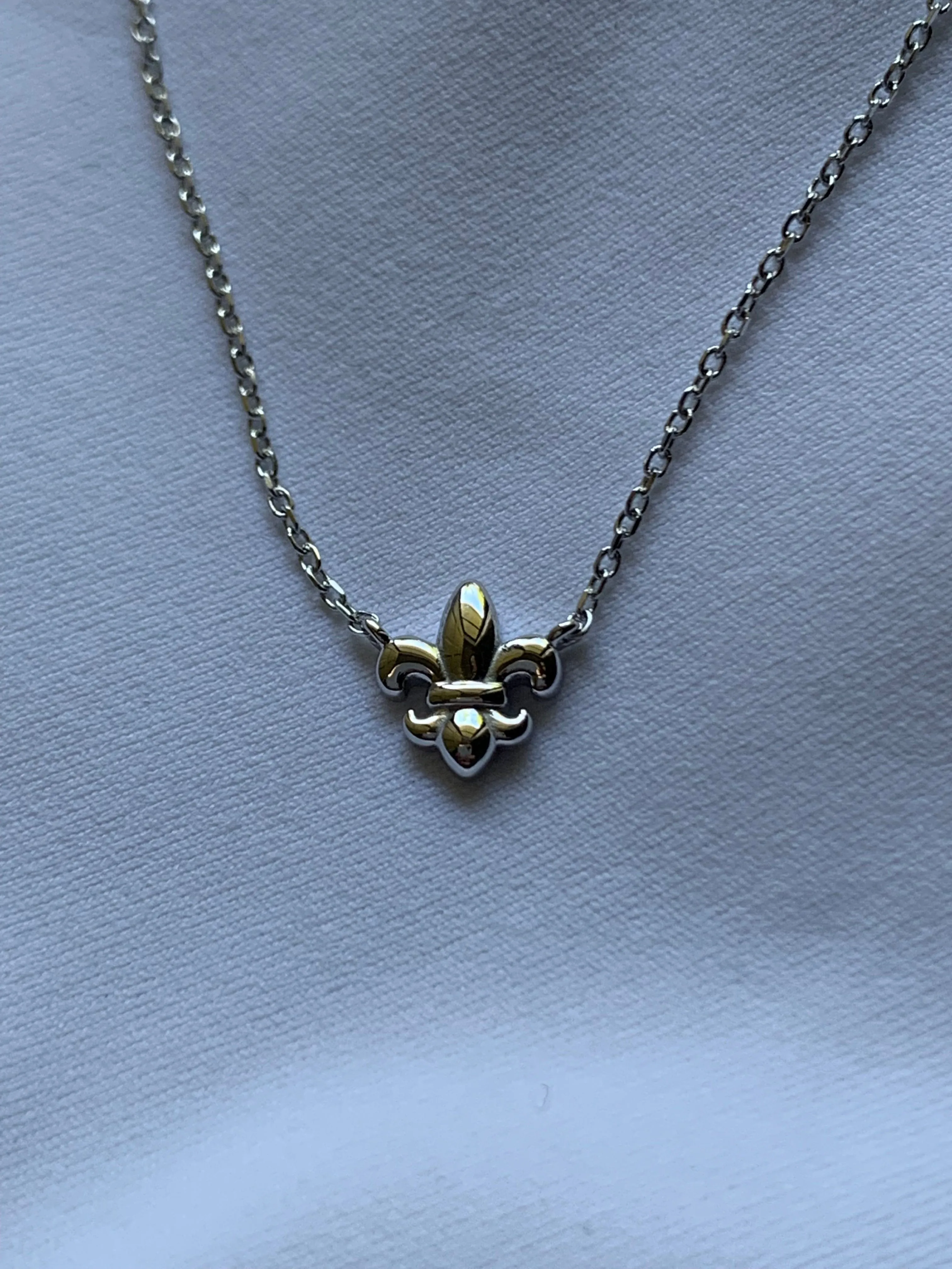 Petite Fleur-de-lis Pendant - Special Order