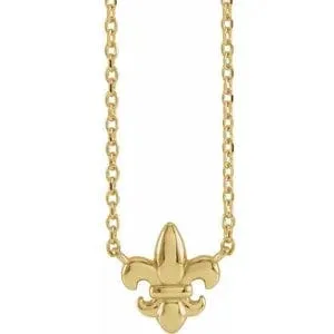 Petite Fleur-de-lis Pendant - Special Order