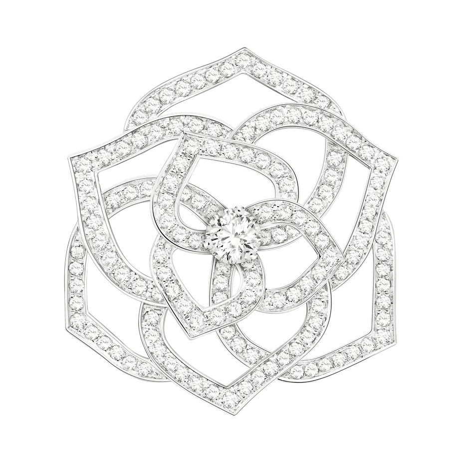 Piaget Rose Brooch