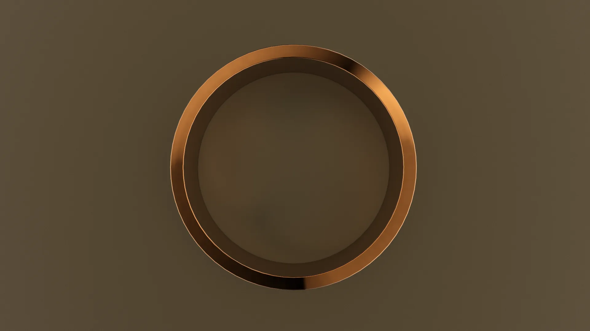 Polished Rose Gold 9mm Flat Wedding Band