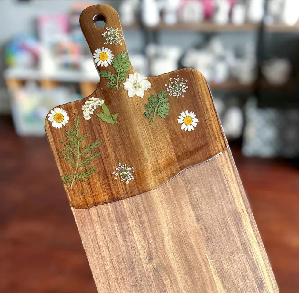 *Pressed Flower Boards