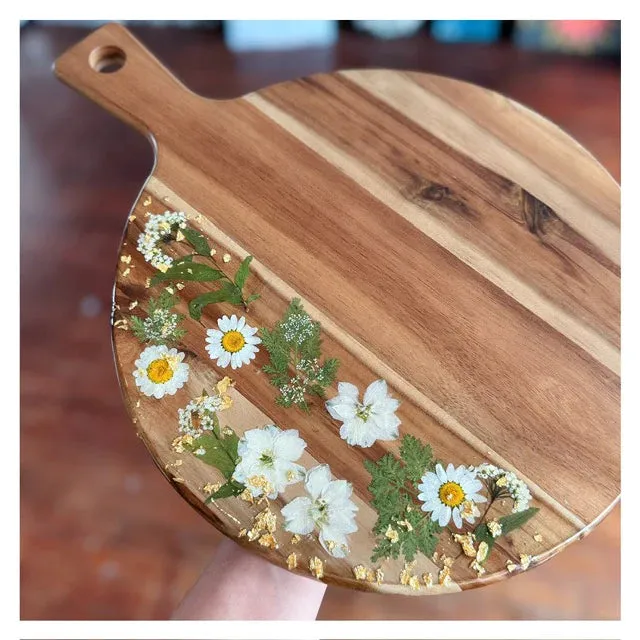 *Pressed Flower Boards