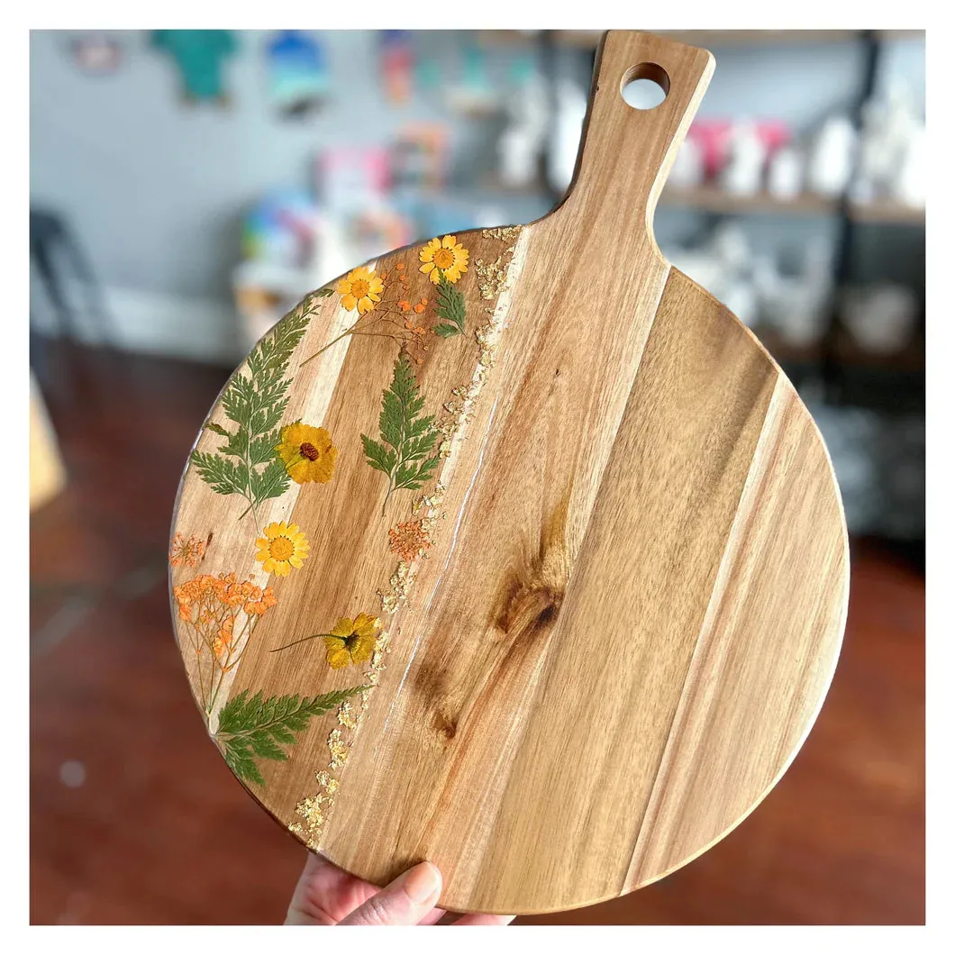 *Pressed Flower Boards