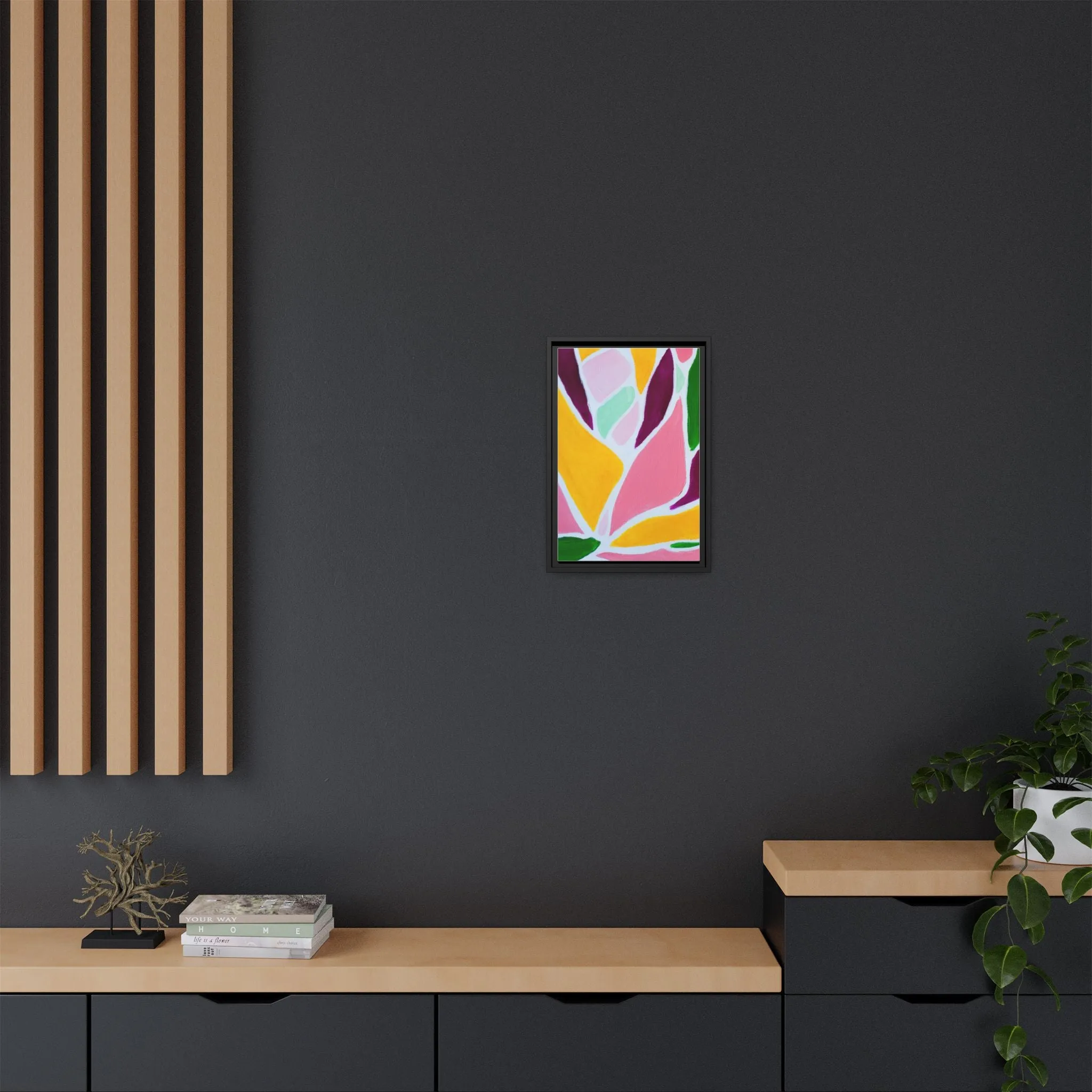 Protea Project- Angela - Framed Canvas Art