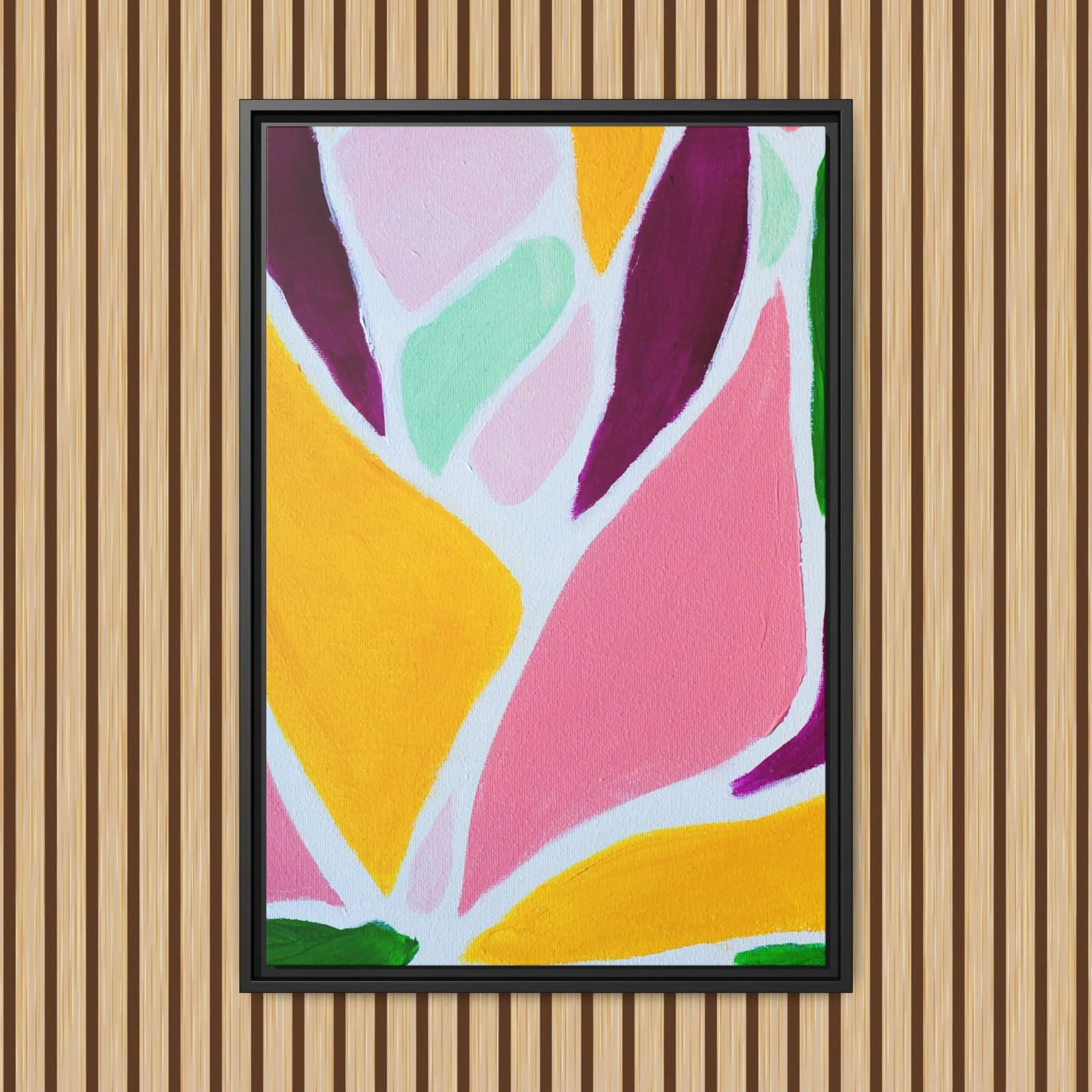 Protea Project- Angela - Framed Canvas Art
