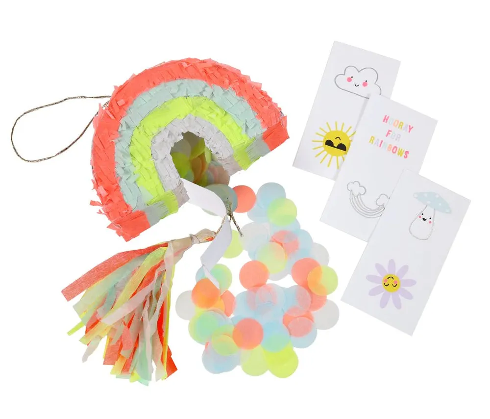 Rainbow Pinata Favors (set of 3)