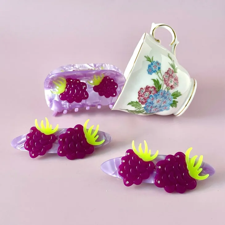 RASPBERRY MEDLEY - Hair Barrette