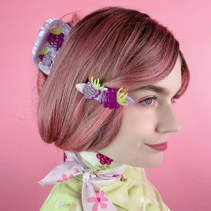 RASPBERRY MEDLEY - Hair Barrette