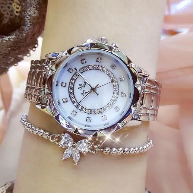 Relógio Diamond Luxury com Bracelete