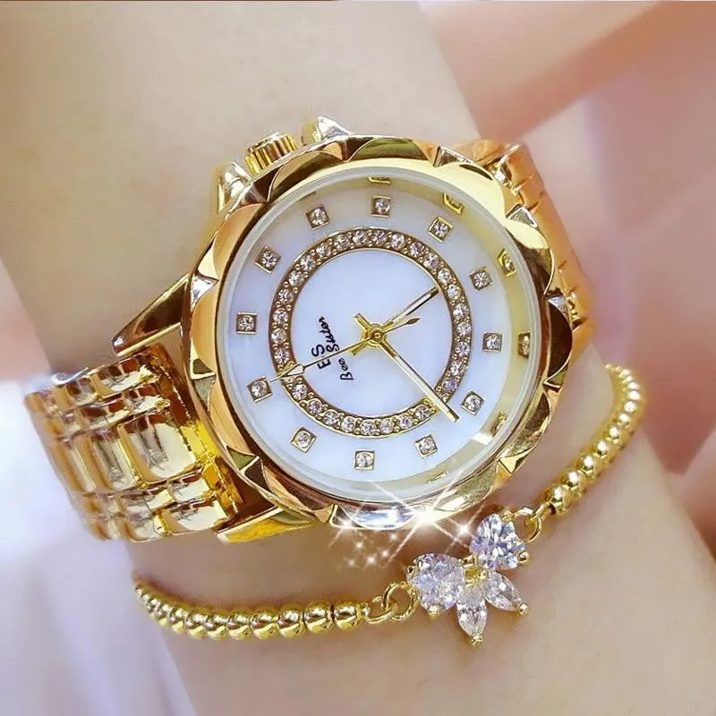 Relógio Diamond Luxury com Bracelete