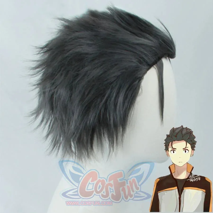 Re:Zero − Starting Life in Another World Subaru Natsuki Cosplay Wig mp005979
