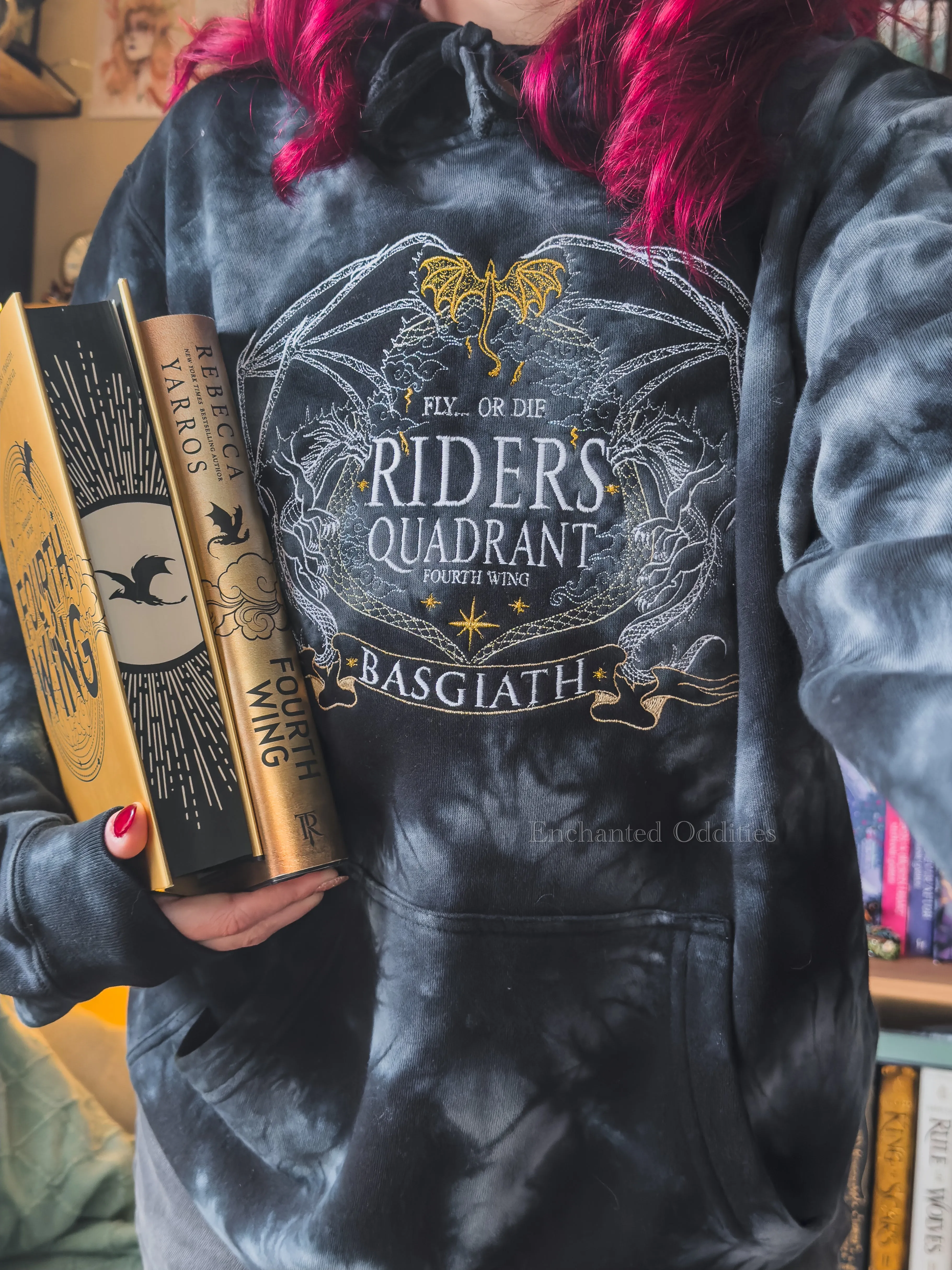Riders Quadrant Premium Tie Dye Hoodie