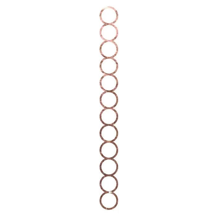 Rose Gold Circle Bracelet