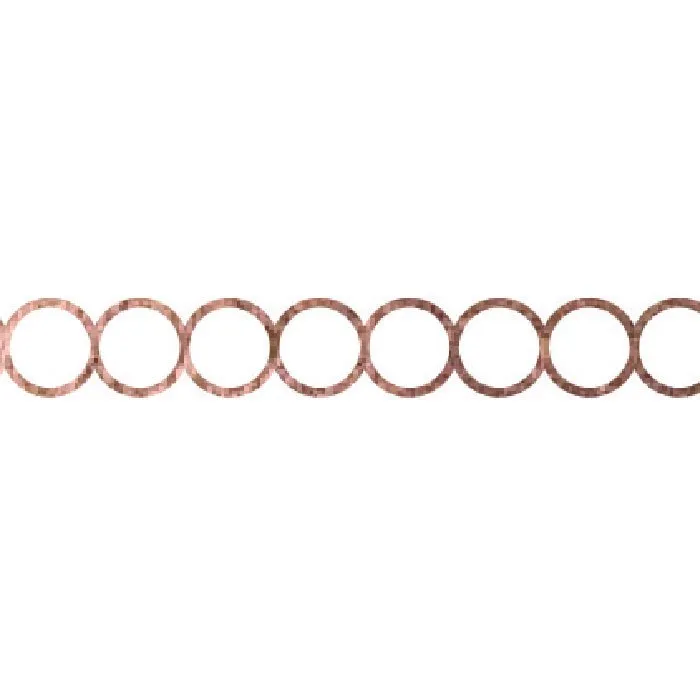 Rose Gold Circle Bracelet
