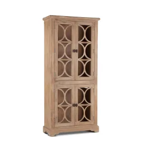 San Rafael Tall Glass Cabinet