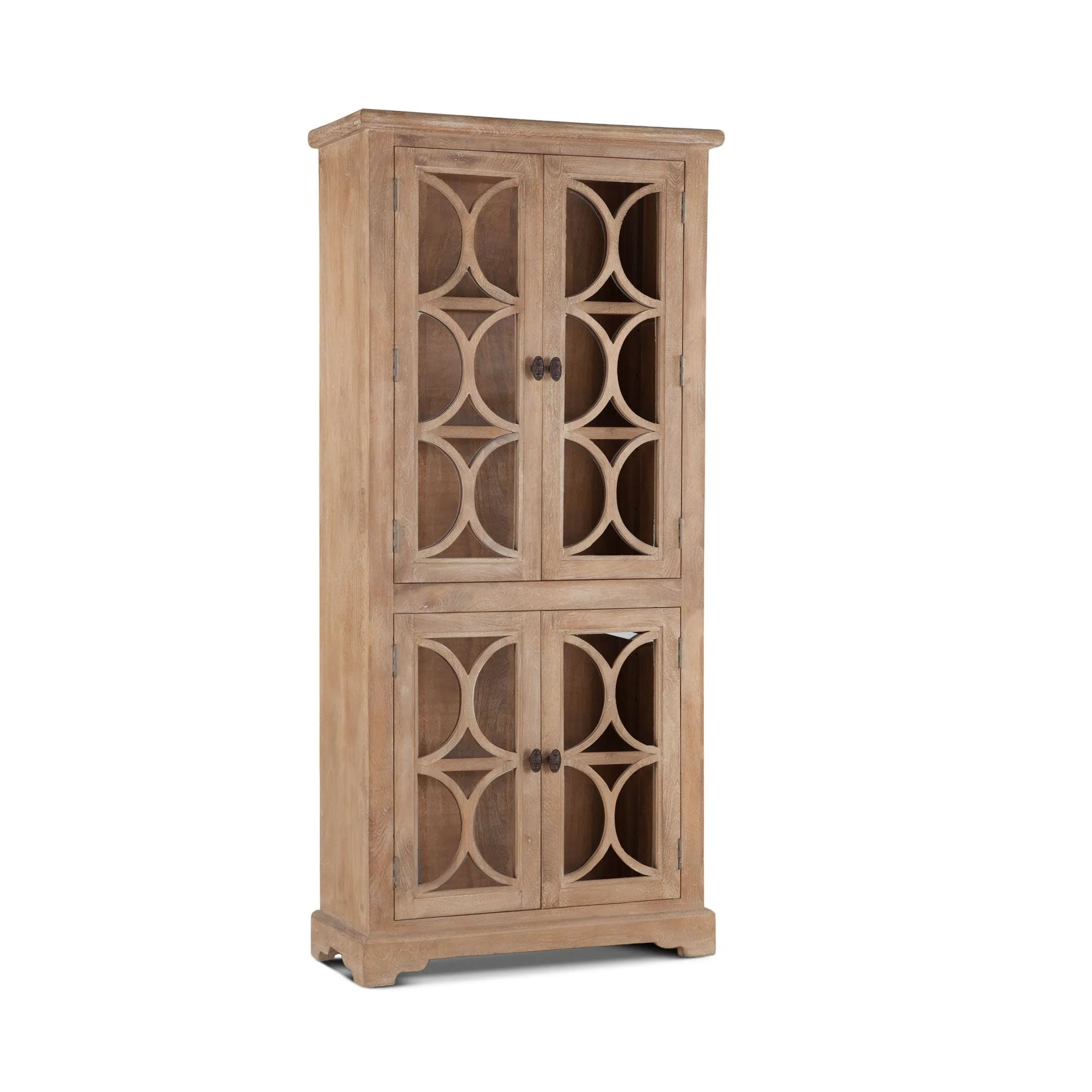 San Rafael Tall Glass Cabinet