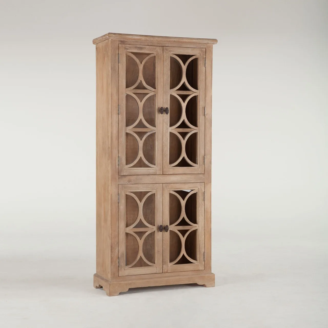 San Rafael Tall Glass Cabinet