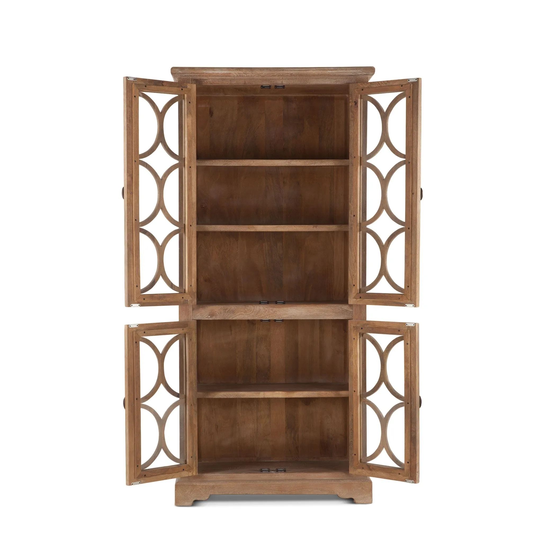 San Rafael Tall Glass Cabinet