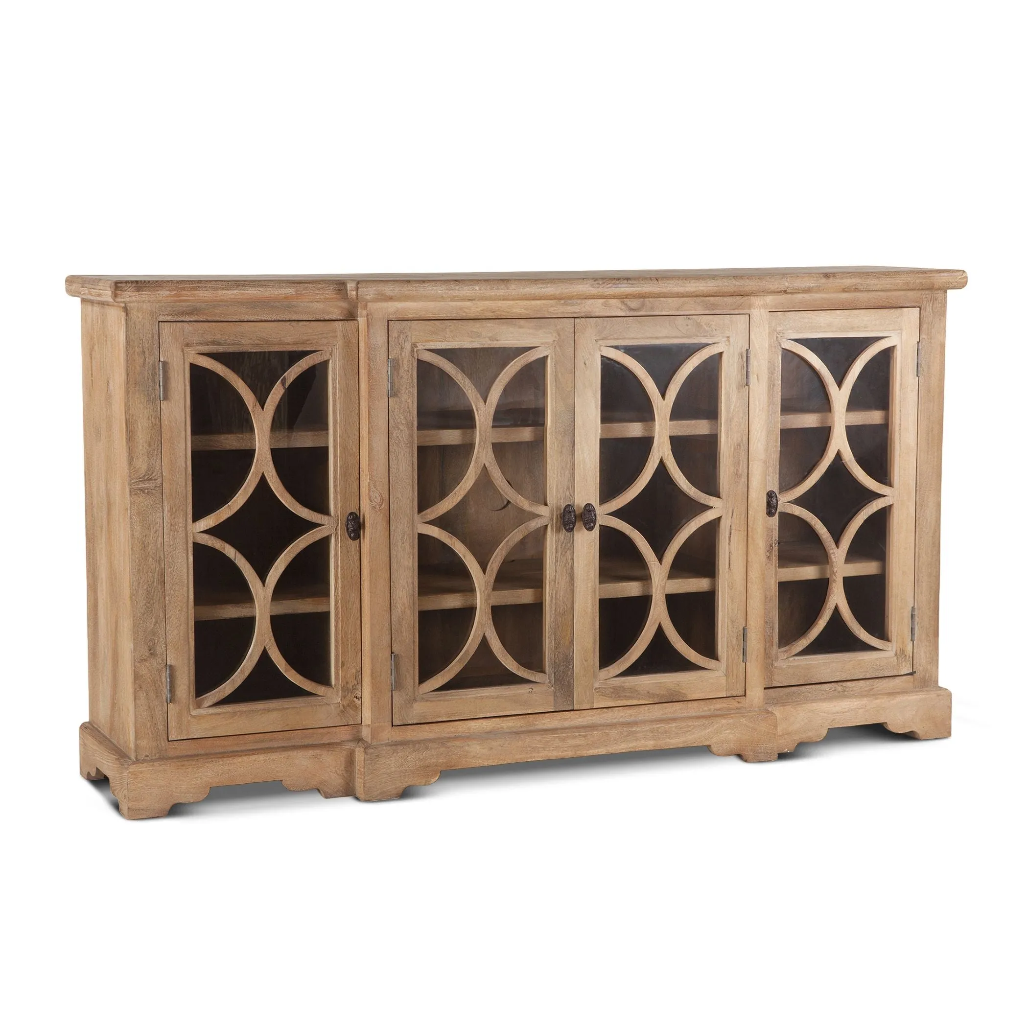 San Rafael Wide Glass Sideboard