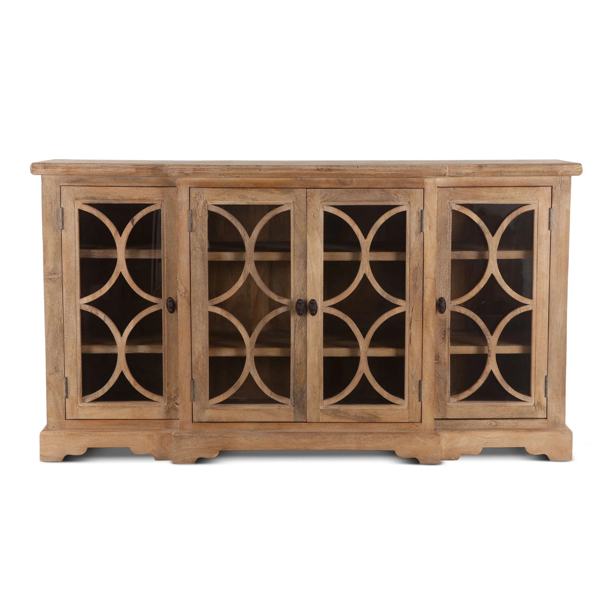 San Rafael Wide Glass Sideboard