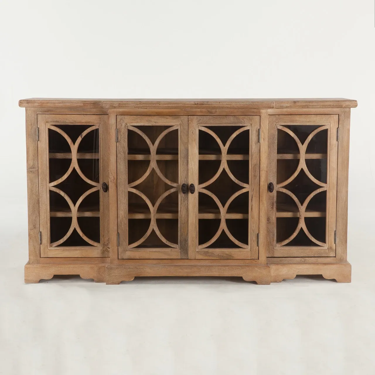 San Rafael Wide Glass Sideboard