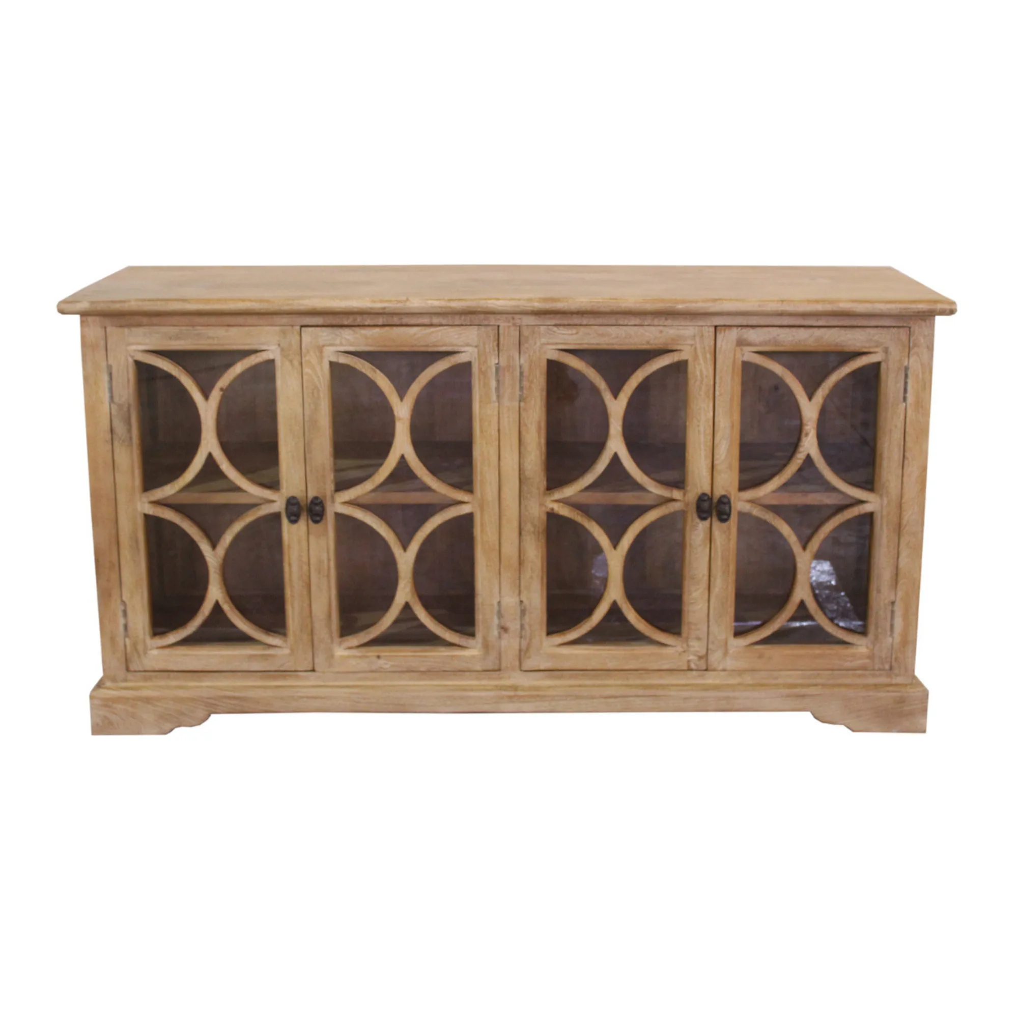 San Rafael Wide Glass Sideboard