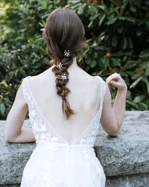 Sea Mist Hair Pins