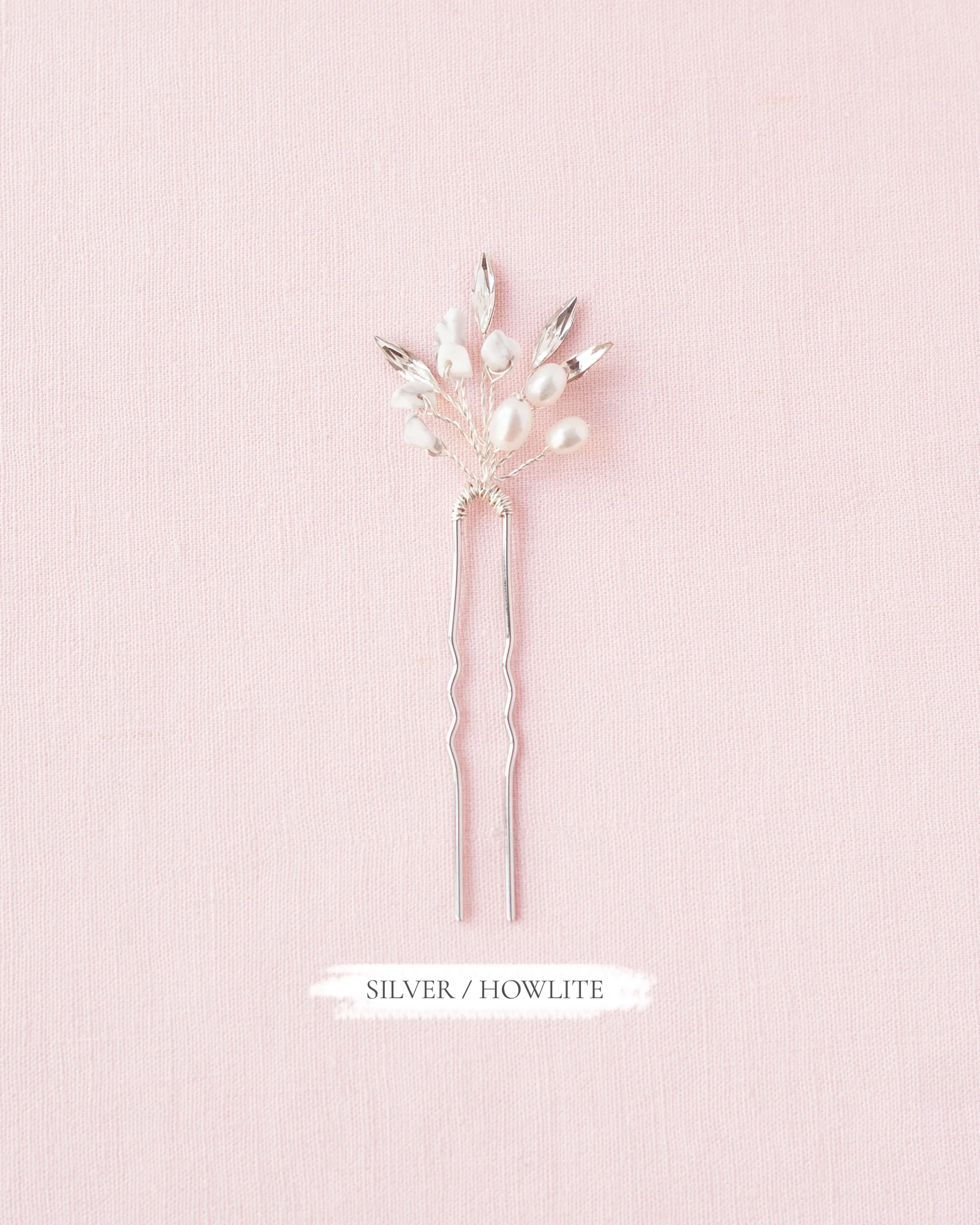 Sea Mist Hair Pins