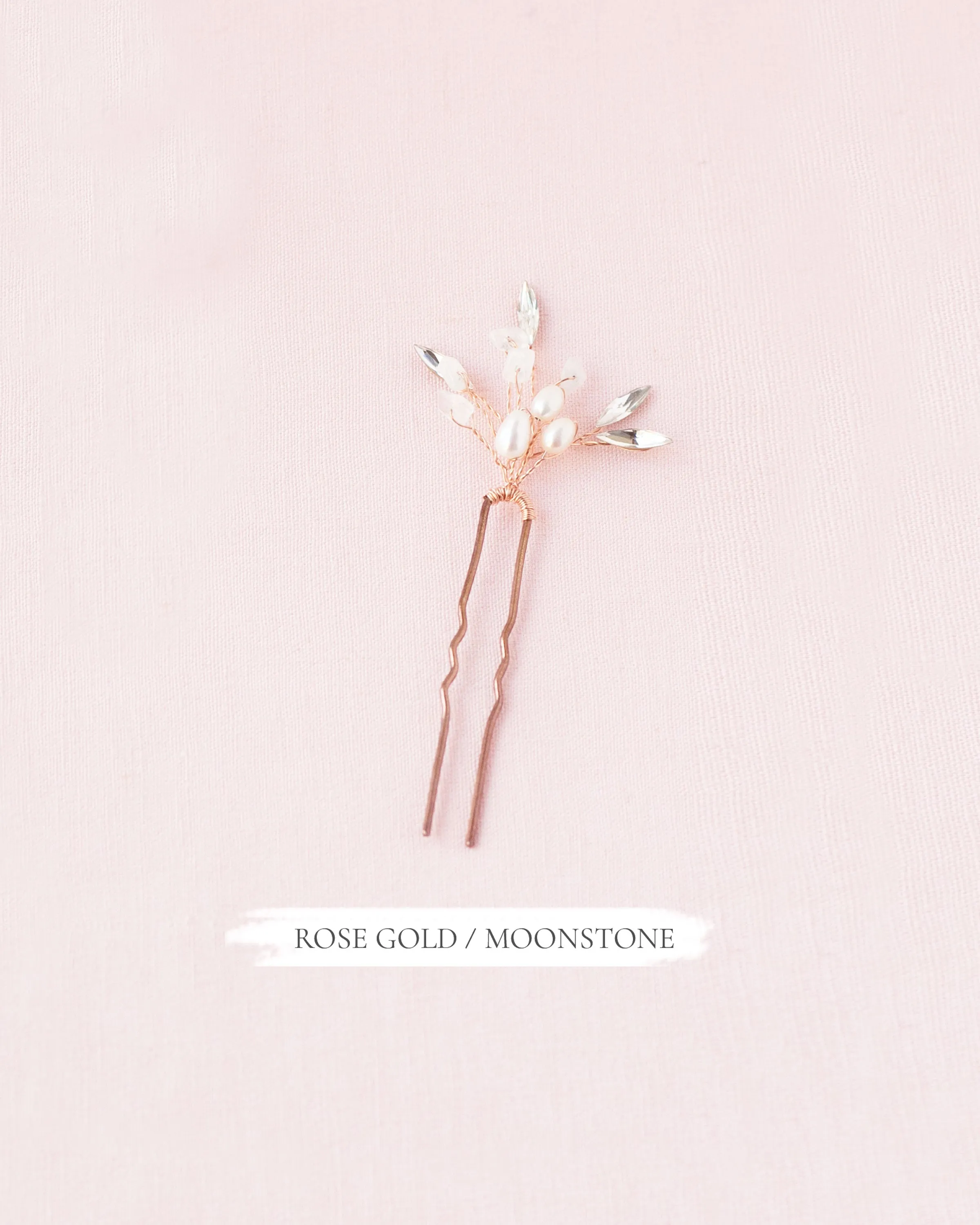 Sea Mist Hair Pins