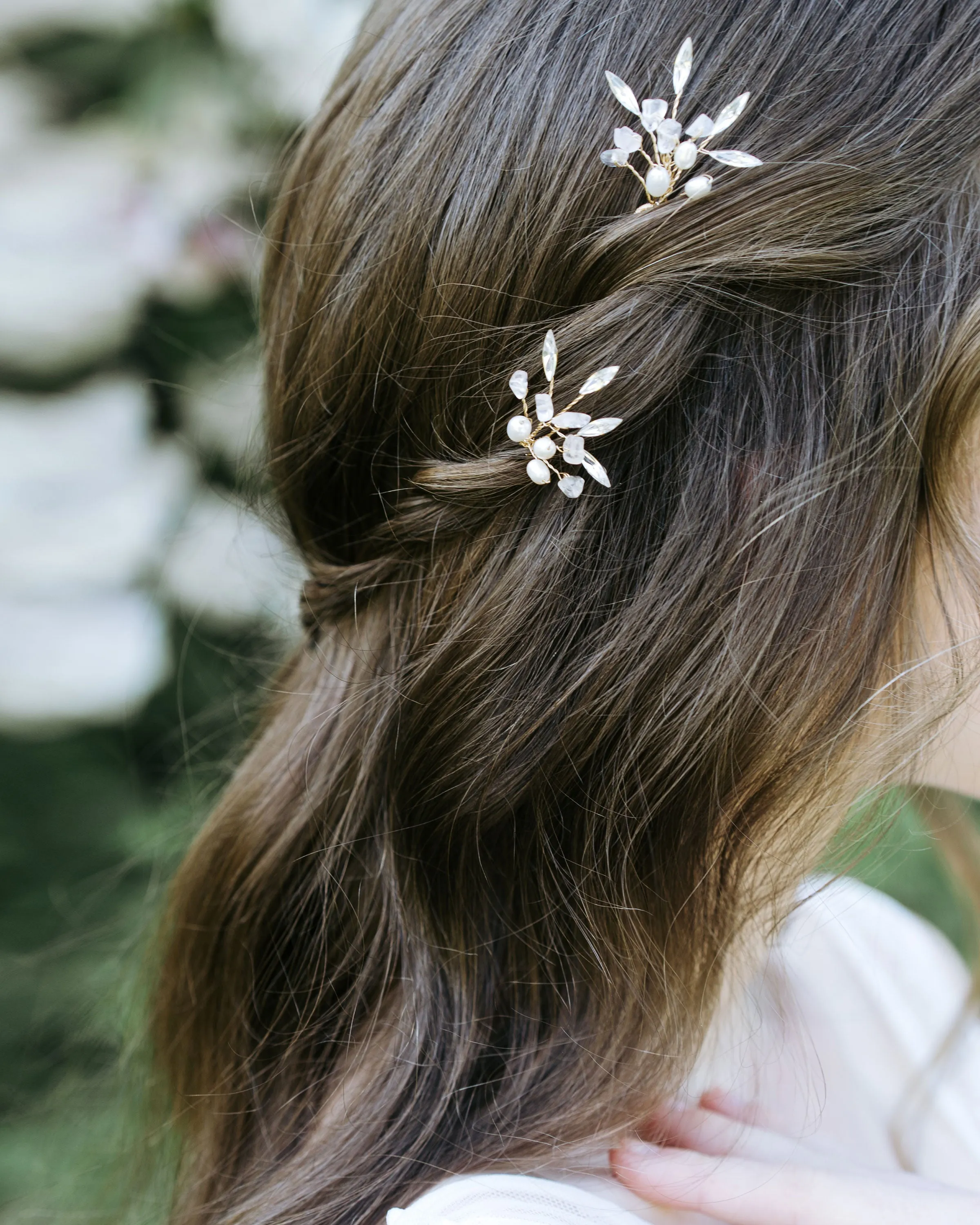 Sea Mist Hair Pins