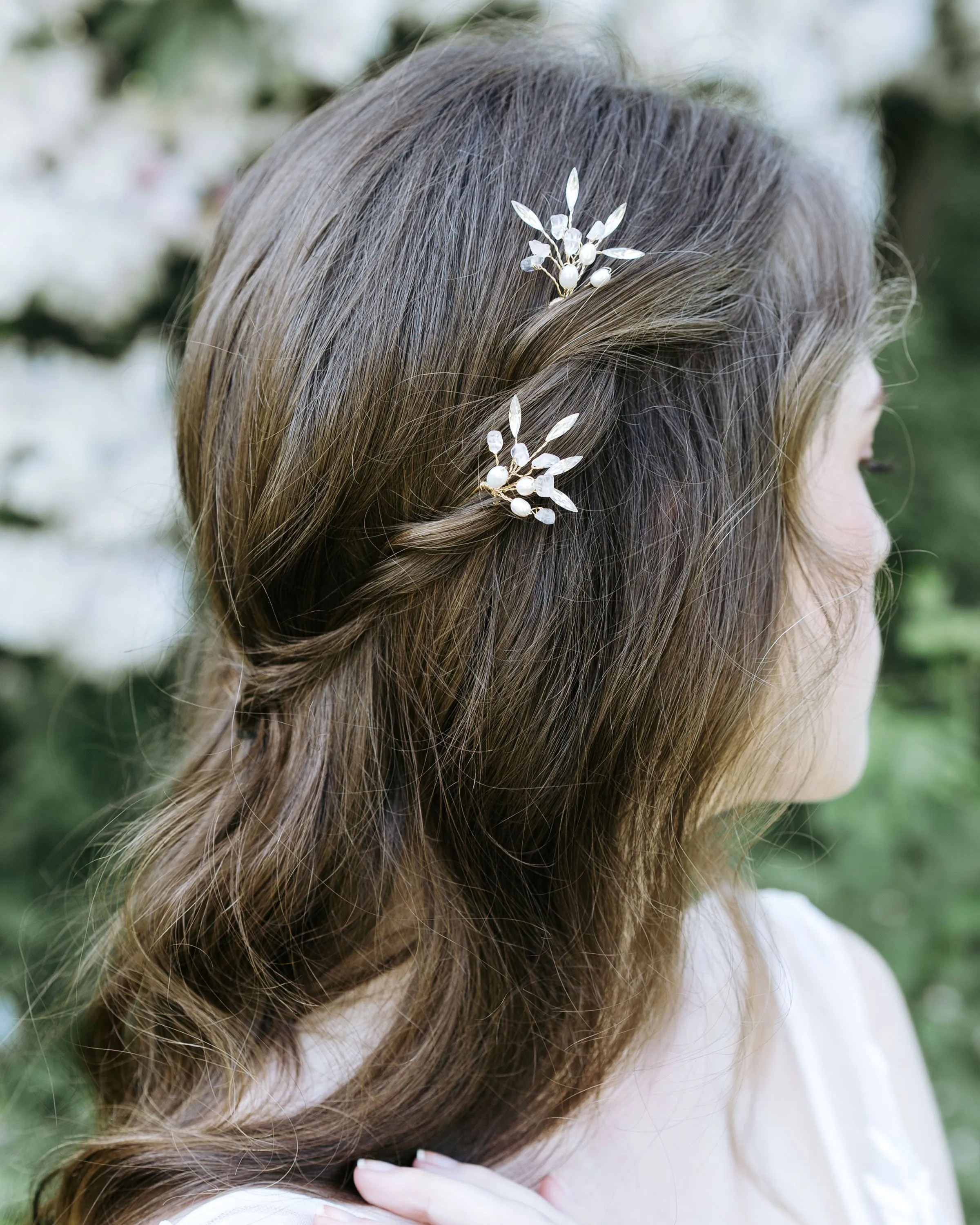 Sea Mist Hair Pins