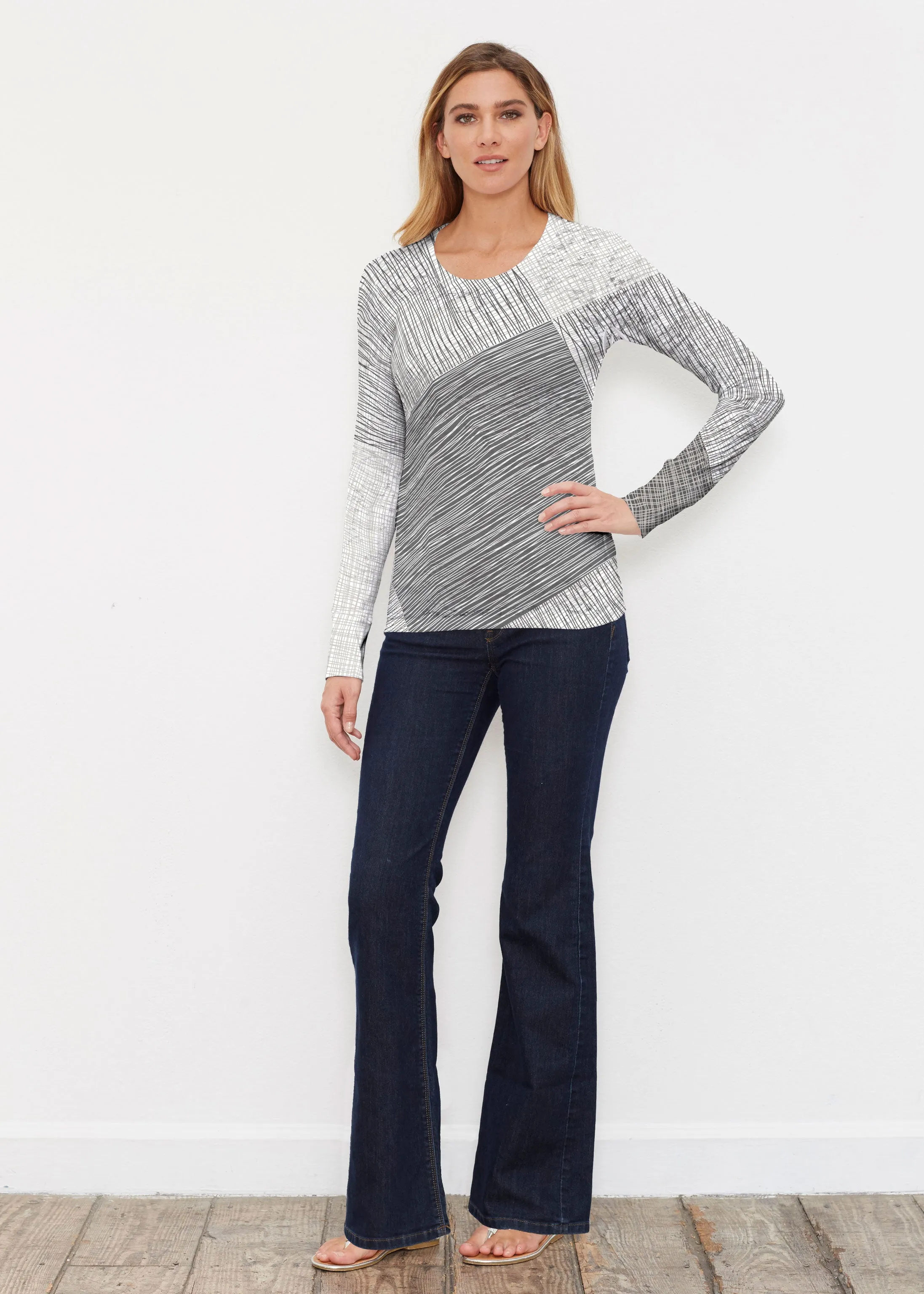 Sketch (14205) ~ Thermal Long Sleeve Crew Shirt